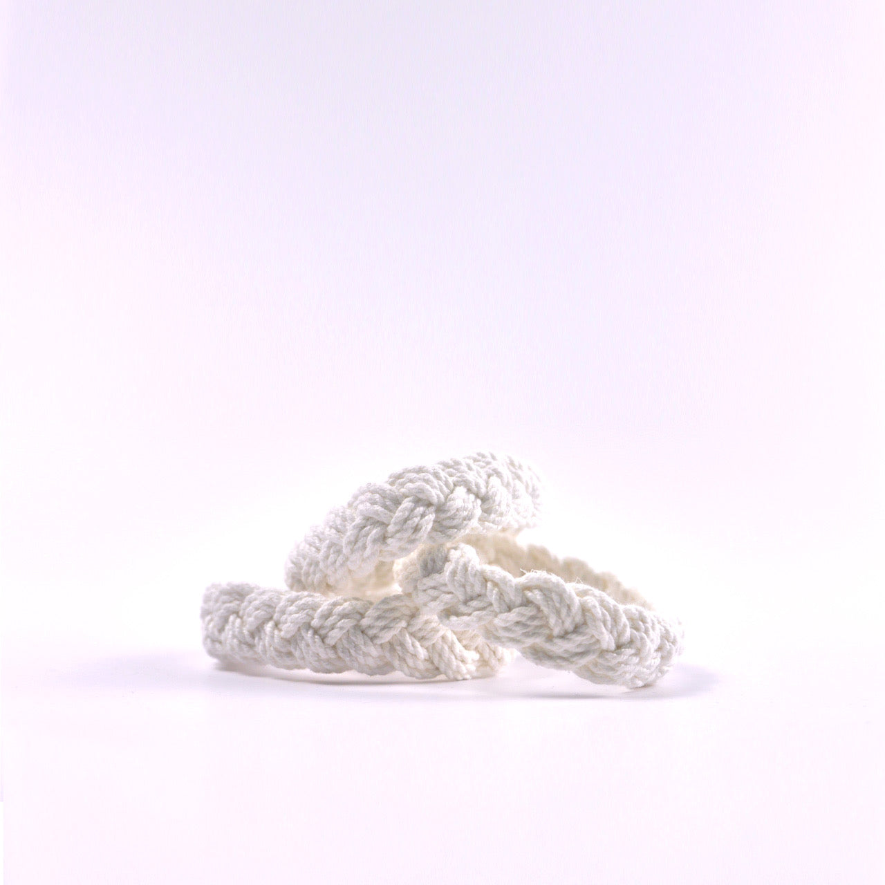 White Sailor Knot Rope Bracelet