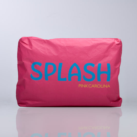 Water Resistant Travel Bag - Medium - Neon Splash
