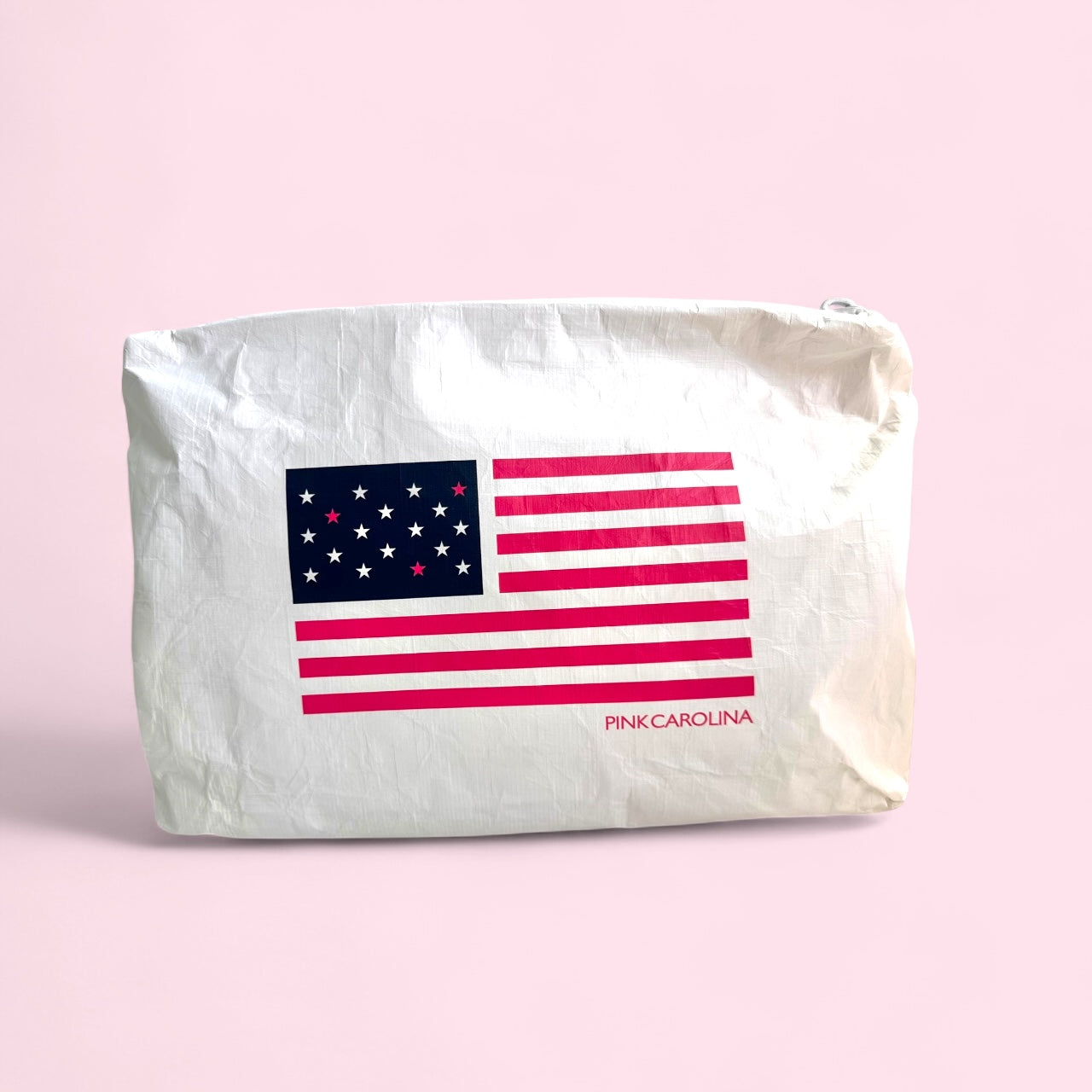 Water Resistant Tavel Bag Medium - American Flag