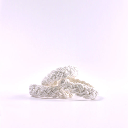 White Sailor Knot Rope Bracelet